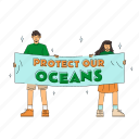 protect, oceans, ecology, awareness, environmental, nature, environment, concept, eco