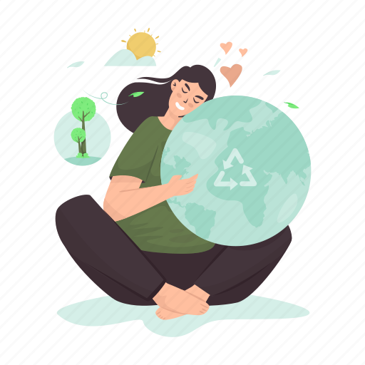 Go green, save earth, environment, care, love, green peace, awareness icon - Download on Iconfinder