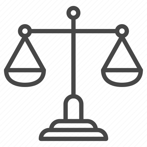 Equality, equity, scale, court, law, legal, justice icon - Download on Iconfinder