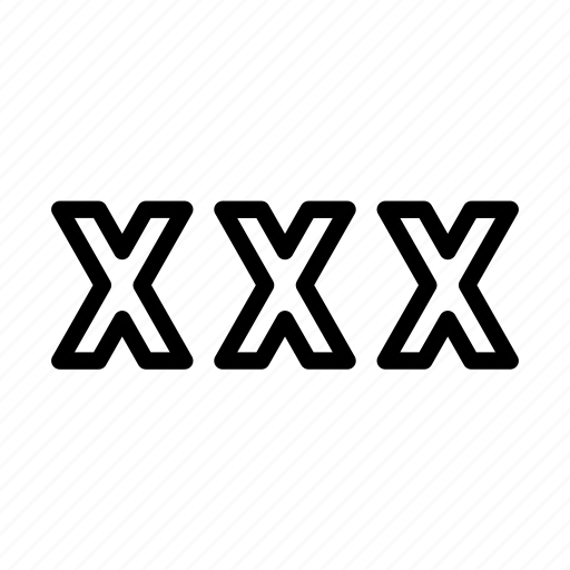 Xxx Cx - Xxx, x rated, pornography, sex, nsfw, porn icon - Download on Iconfinder