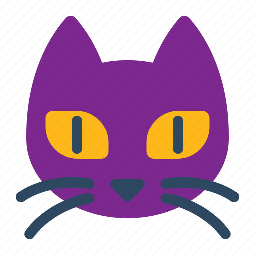 Black cat, pet, cat, animal, feline, halloween, superstition icon - Download on Iconfinder