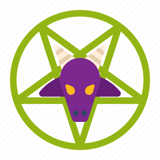 Demon, pentagram, witchcraft, occult, esoteric, satanism, ritual icon - Download on Iconfinder