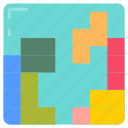tetris, classic, game, block, falling, retro