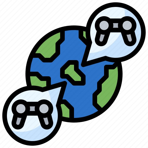 Esport, gaming, joystick, region, world icon - Download on Iconfinder