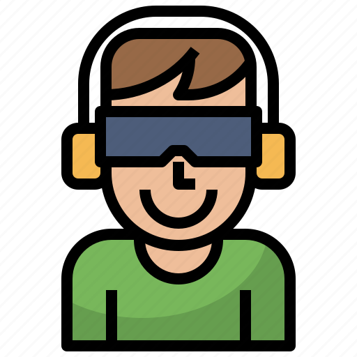 Electronics, gaming, technology, videogames, vr icon - Download on Iconfinder