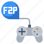 f2p, game, joystick, money, technology 