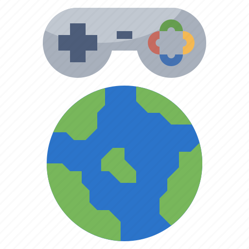 Esport, gaming, joystick, mmog, world icon - Download on Iconfinder