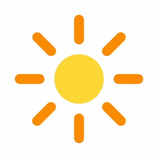 Brightness, sun, weather, light, sunlight, nature, shapes icon - Download on Iconfinder