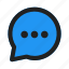 chat, bubble, message, conversation, writing, communication, topics, messenger, communications 