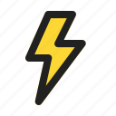 flash, thunderbolt, weather, lightning, electricity, eco, electric, bolt