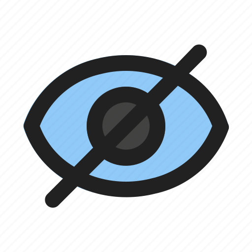 Hide, hidden, password, eye, show, secret, ui icon - Download on Iconfinder