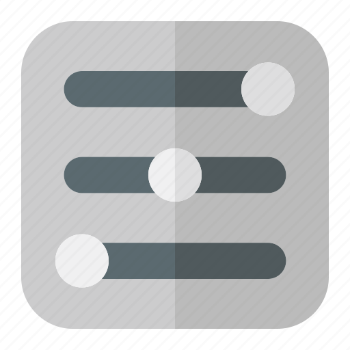 Equalizer, music, setting, audio, control, sound, volume icon - Download on Iconfinder