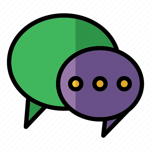 Chat, chatting, message, communication, conversation, talk, chat-bubble icon - Download on Iconfinder