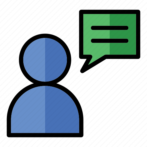 Chatting, chat, communication, talk, comment, conversation, message icon - Download on Iconfinder