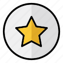 star, rating, rate star, impression rate, favorites, circle, rate, excellence