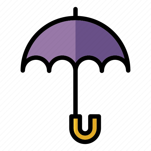 Umberella, weather, rain, protection, rainy, umbrellas, protected icon - Download on Iconfinder