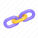 link, connection, chain, network, joined, render