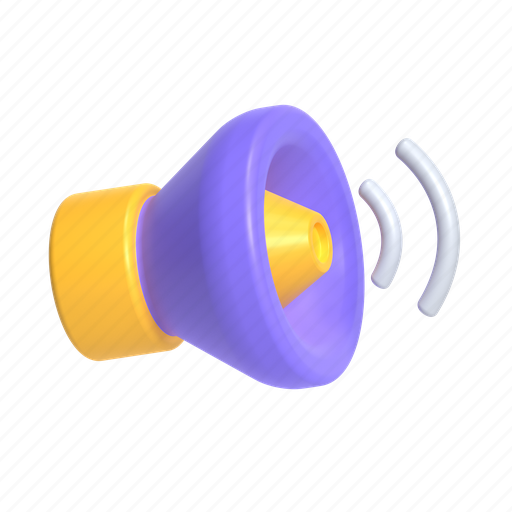 Speaker, sound, audio, music, loudspeaker, render icon - Download on Iconfinder