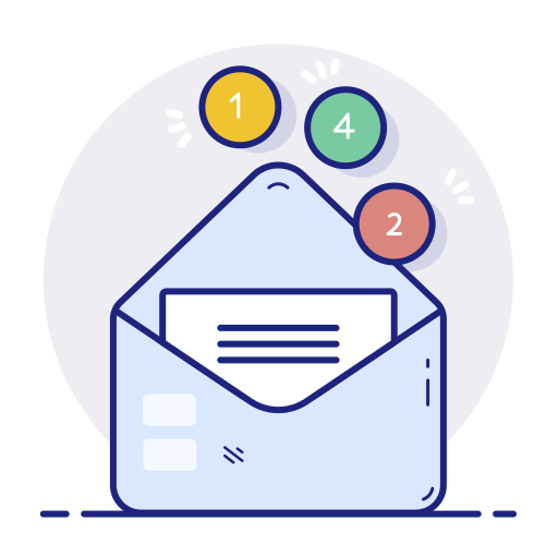Email, inbox, letter, message, notifications icon - Free download