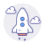 rocket, spaceship, start, startup 