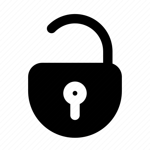 Unlock, padlock, unprivacy, not, secure, open, privacy icon - Download on Iconfinder