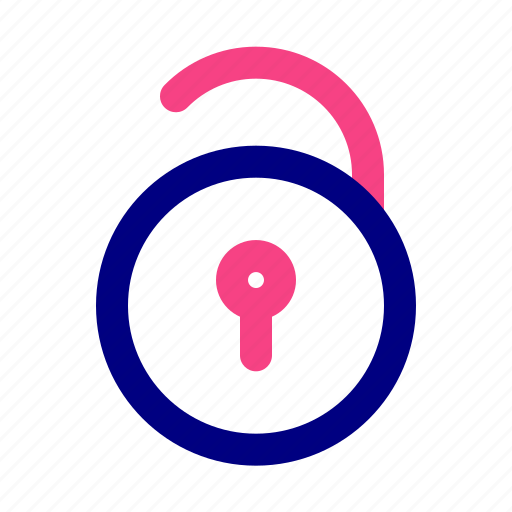 Unlock, pad, padlock, unprivacy, not, secure, privacy icon - Download on Iconfinder