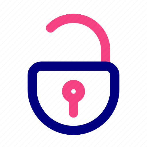 Unlock, padlock, unprivacy, not, secure, open, privacy icon - Download on Iconfinder