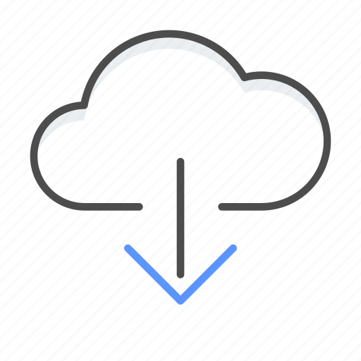 Cloud, download, arrow, down icon - Download on Iconfinder
