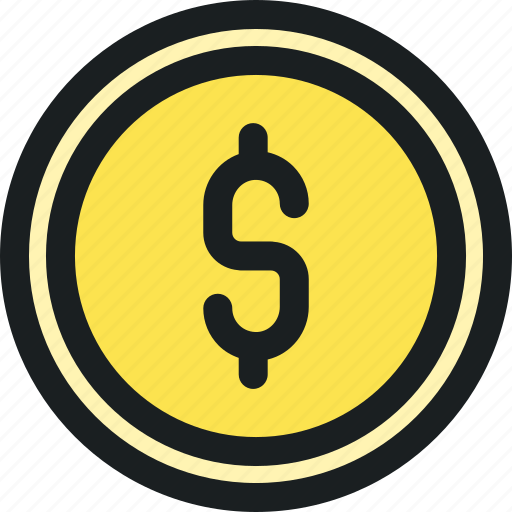 Coin, dollar, cent, currency, money, purchase, cash icon - Download on Iconfinder