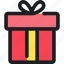 gift, present box, birthday, prize, reward, surprise 