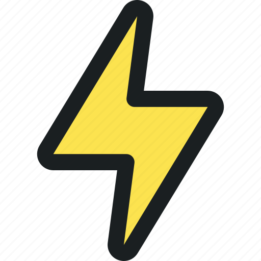 Lightning, thunder, bolt, flash, blitz, spark, electric icon - Download on Iconfinder