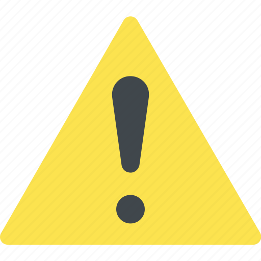 Warning, attention, exclamation mark, urgent, danger, error icon - Download on Iconfinder
