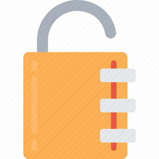 Lock, protected, secure, unlock essentials icon - Download on Iconfinder