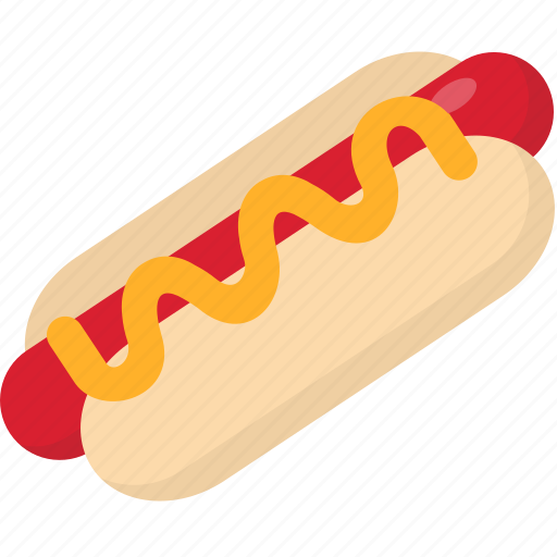 Hotdog, hot dog icon - Download on Iconfinder on Iconfinder