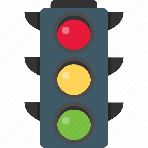Alert, light, signal, traffic, warning, traffic light icon - Download on Iconfinder