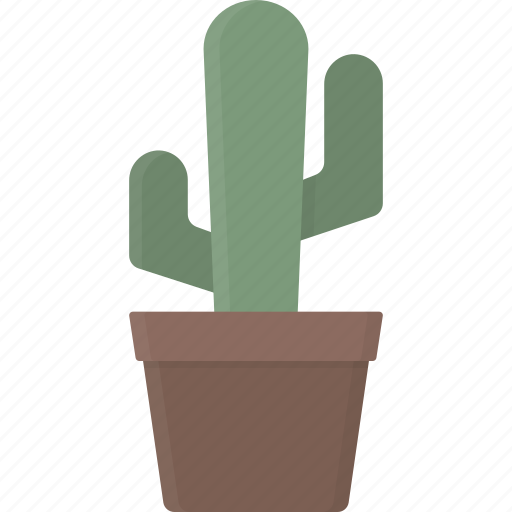 Cactus, plant, potted icon - Download on Iconfinder