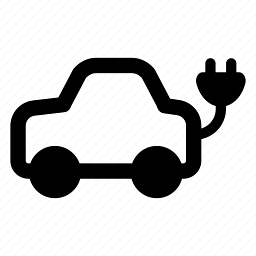 Ev, car, electric, vehicle icon - Download on Iconfinder