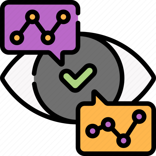 Business, seo, marketing, competitor analysis, eye, chart icon - Download on Iconfinder