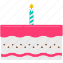 birthday, cake, celebration, food, gift, party, restaurant