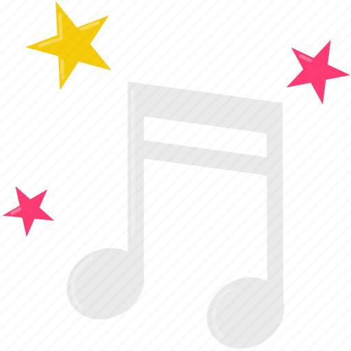 Audio, music, note, party, play, sound, star icon - Download on Iconfinder
