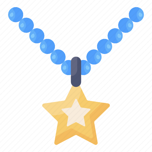 Star, pendant, star pendant, necklace, jewellery, ladies ornament, locket icon - Download on Iconfinder
