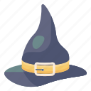 witch, hat, witch hat, halloween hat, witch headgear, magical hat, wizard hat