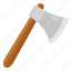 axe, weapon, tool, halloween axe, hatchet 