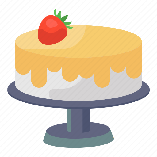 Cream, cake, easter cake, cream cake, dessert, bakery food, celebration cake icon - Download on Iconfinder