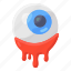 eyeball, eye, organ, scary eye, zombie eye 