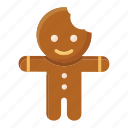 gingerbread, man, gingerbread man, christmas bread, christmas gingerbread, dessert
