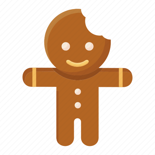 Gingerbread, man, gingerbread man, christmas bread, christmas gingerbread, dessert icon - Download on Iconfinder