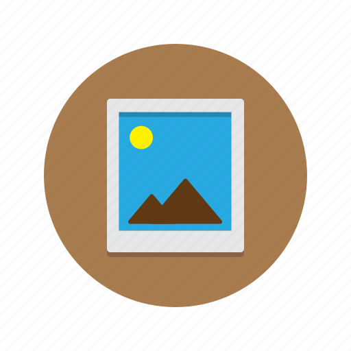 Image, jpg, landscape, photo, picture, polaroid icon - Download on Iconfinder