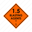 blasting, agents, hazardous, material