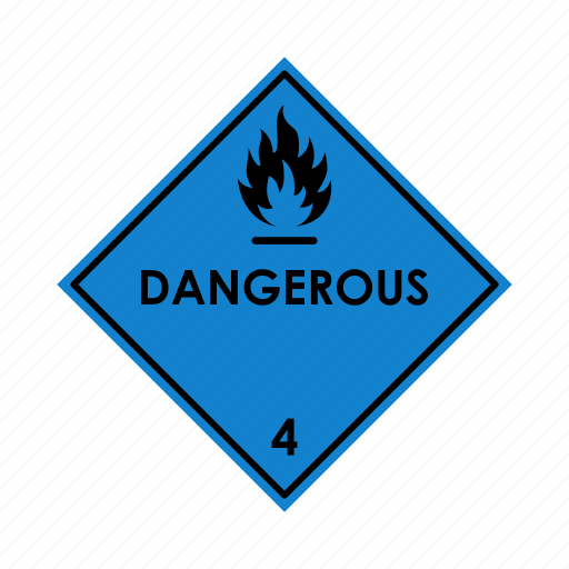 Dangerous, hazardous, material icon - Download on Iconfinder